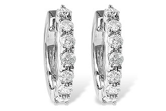 M037-30012: EARRINGS 1.50 TW
