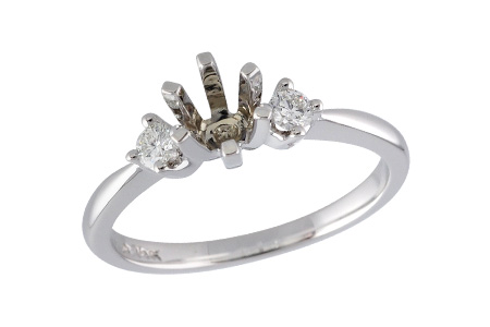 M041-84558: LDS SEMI DIA RING .14 TW