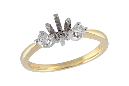 M041-84558: LDS SEMI DIA RING .14 TW