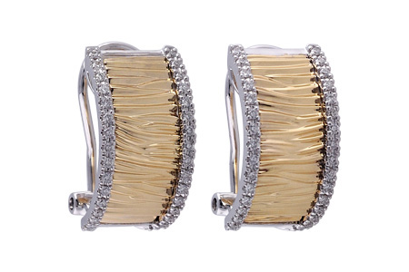 M220-92758: EARRINGS .37 TW