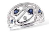 M220-96421: LDS WED RG .40 SAPPH .43 TGW
