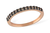M221-86449: LDS WED RG .27 BROWN DIAS TW