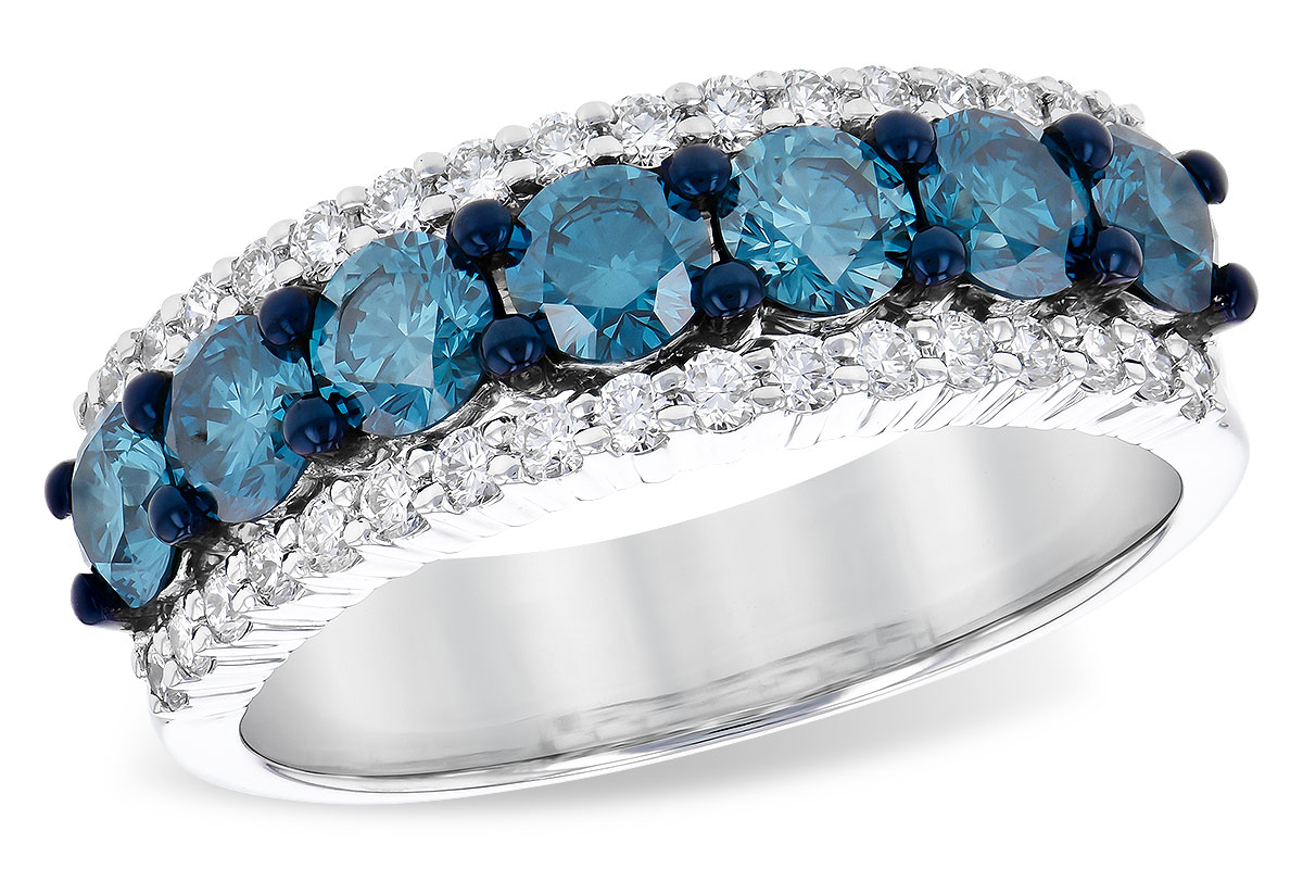 M225-48230: LDS WED RG 1.26 BLUE DIAS 1.70 TGW