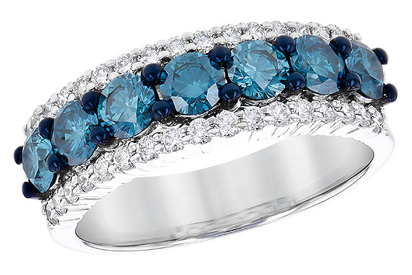 M225-48230: LDS WED RG 1.26 BLUE DIAS 1.70 TGW