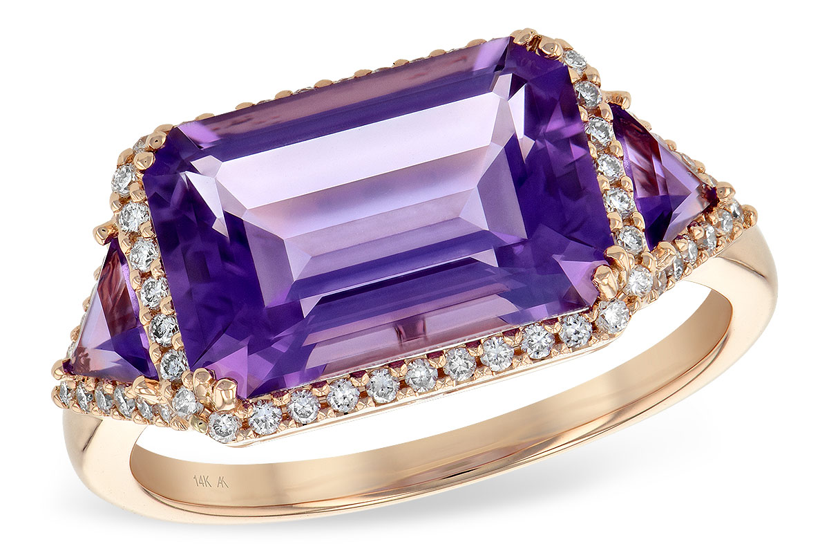 M226-37312: LDS RG 3.48 TW AMETHYST 3.70 TGW (12x8MM)