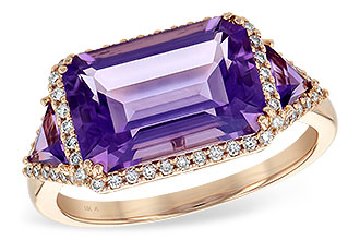 M226-37312: LDS RG 3.48 TW AMETHYST 3.70 TGW (12x8MM)