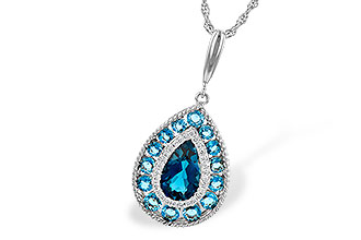M226-40067: NECK 2.55 TW BLUE TOPAZ 2.65 TGW