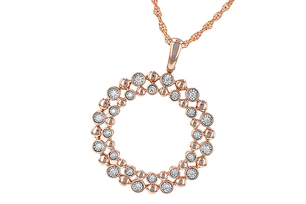M226-40921: NECKLACE .12 TW