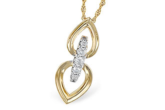 M309-10967: NECKLACE .22 TW