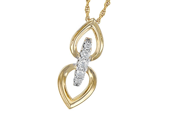 M309-10967: NECKLACE .22 TW
