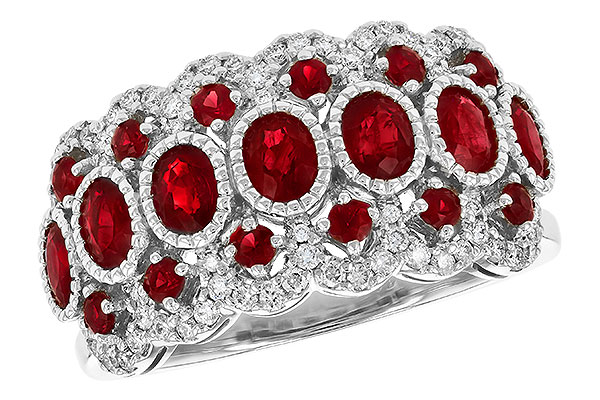 M309-11903: LDS WED RG 1.90 TW RUBY 2.15 TGW