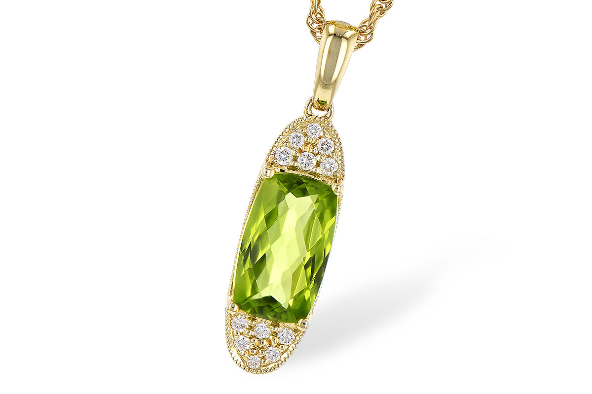 M309-16376: NECK 1.90 PERIDOT 2.00 TGW