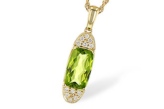 M309-16376: NECK 1.90 PERIDOT 2.00 TGW