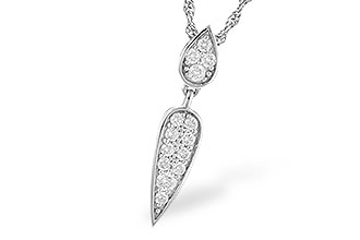 M309-17349: NECKLACE .25 TW