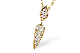 M309-17349: NECKLACE .25 TW