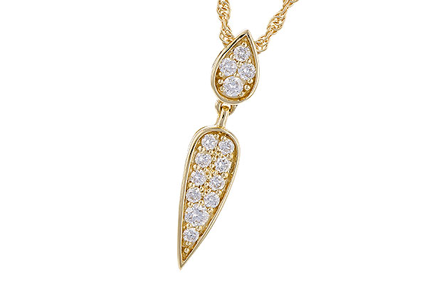 M309-17349: NECKLACE .25 TW