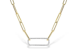 M310-00085: NECKLACE .50 TW (17 INCHES)