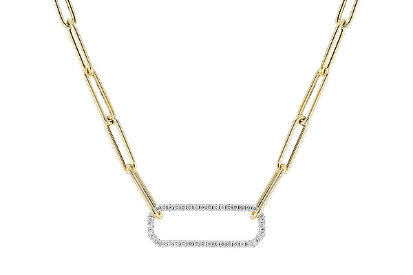 M310-00085: NECKLACE .50 TW (17 INCHES)