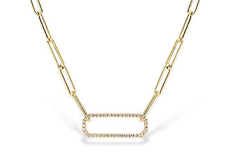 M310-00085: NECKLACE .50 TW (17 INCHES)