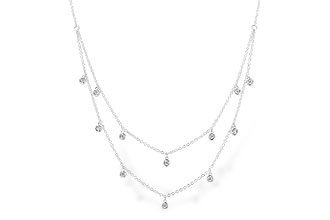 M310-00985: NECKLACE .22 TW (18 INCHES)