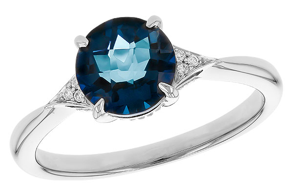 M310-04576: LDS RG 1.60 LONDON BLUE TOPAZ 1.62 TGW (7MM RD)