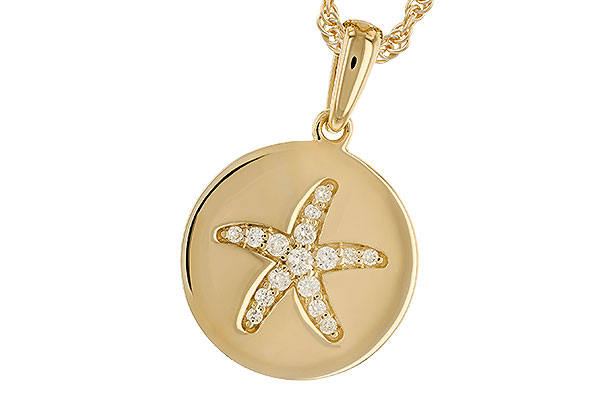 M310-05476: NECKLACE .11 TW