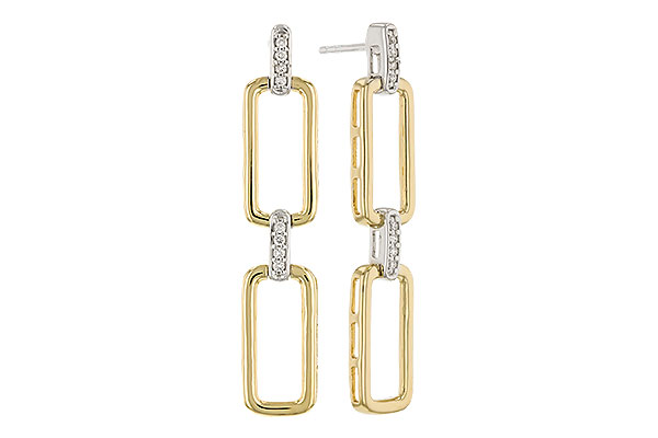 M310-06403: EARRINGS .08 TW