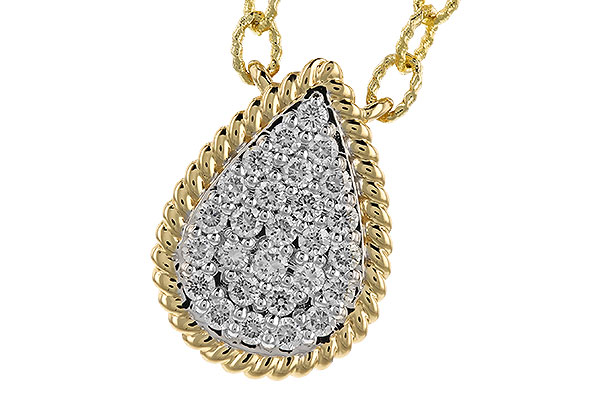 M310-07321: NECKLACE .32 TW (18")