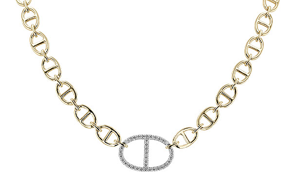 M310-08212: NECKLACE .65 TW (17")
