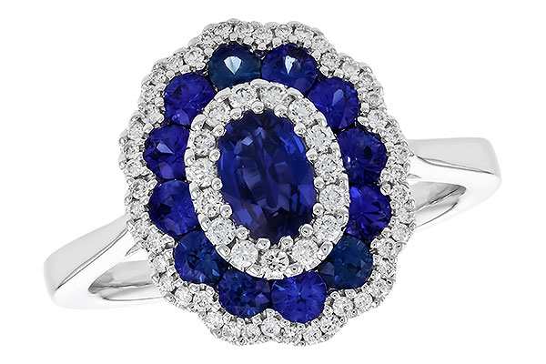M310-08249: LDS RG 1.33 TW SAPPHIRE 1.56 TGW (6x4 MM SAPP)