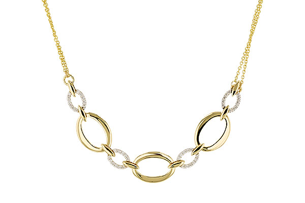 M310-91830: NECKLACE .50 TW (18")