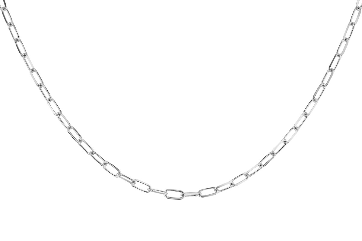 M310-91876: PAPERCLIP MD (7IN, 3.10MM, 14KT, LOBSTER CLASP)