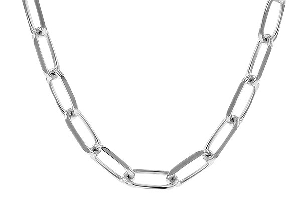 M310-91876: PAPERCLIP MD (7IN, 3.10MM, 14KT, LOBSTER CLASP)