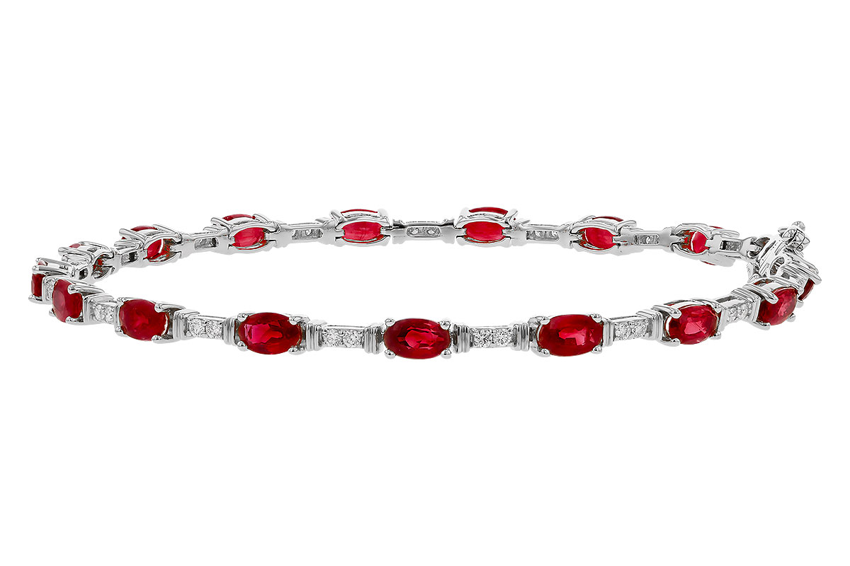 M310-92812: BRACELET 4.65 RUBY 4.97 TGW (7")