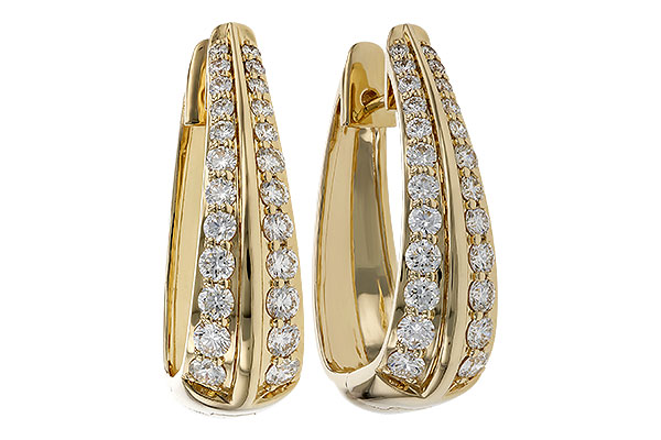 M310-93676: EARRINGS 2.00 TW
