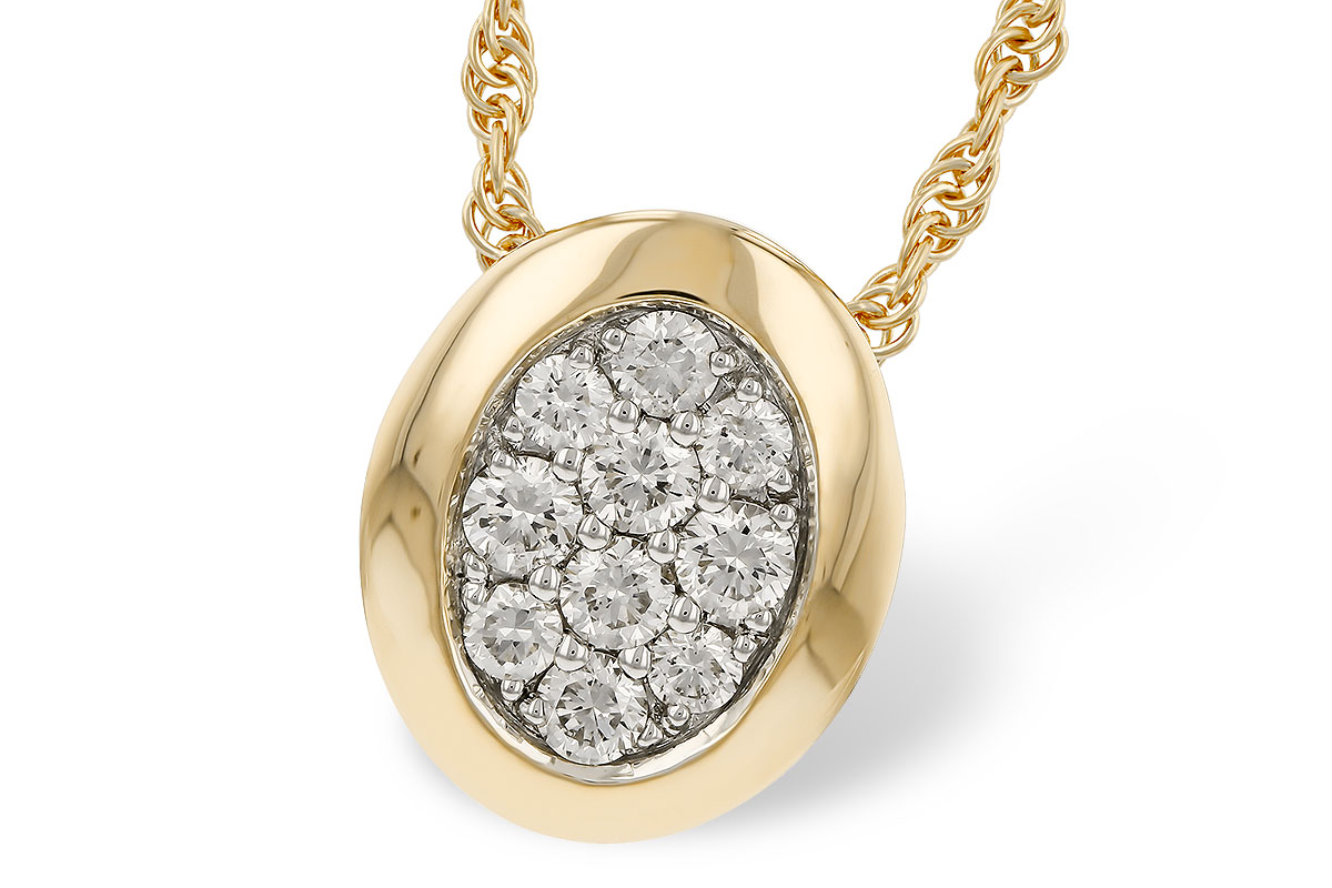 M310-97285: NECKLACE .25 TW
