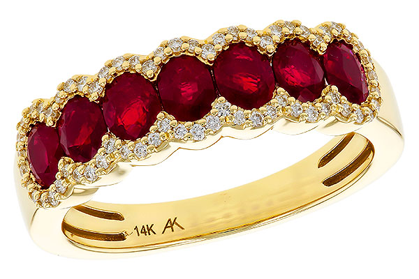M310-98194: LDS WED RG 1.40 TW RUBY 1.57 TGW