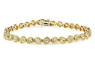 M310-98249: BRACELET 2.15 TW FANCY CUT DIAMONDS
