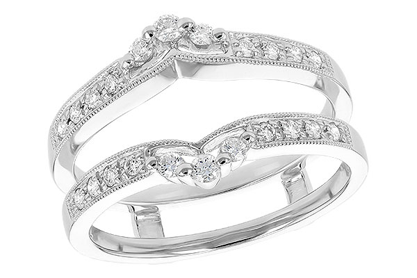 M311-84576: G129-10022 GUARD RG IN PLATINUM .28 TW